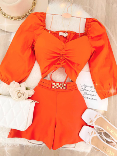 Short Millie Naranja- M