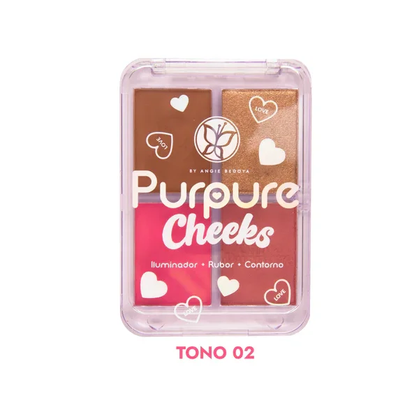 Paleta Purpure Cheeks TONO 2