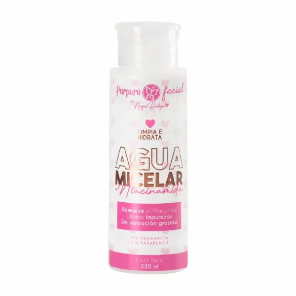 Agua micelar con Niacinamida 220ml Purpure