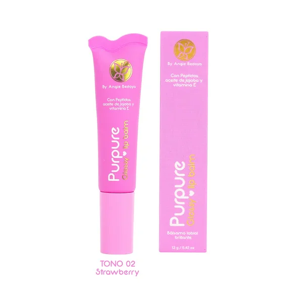 Lip Bam Glossy Purpure tono 2