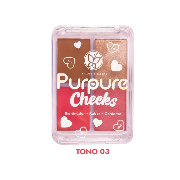 Paleta Purpure Cheeks TONO 3