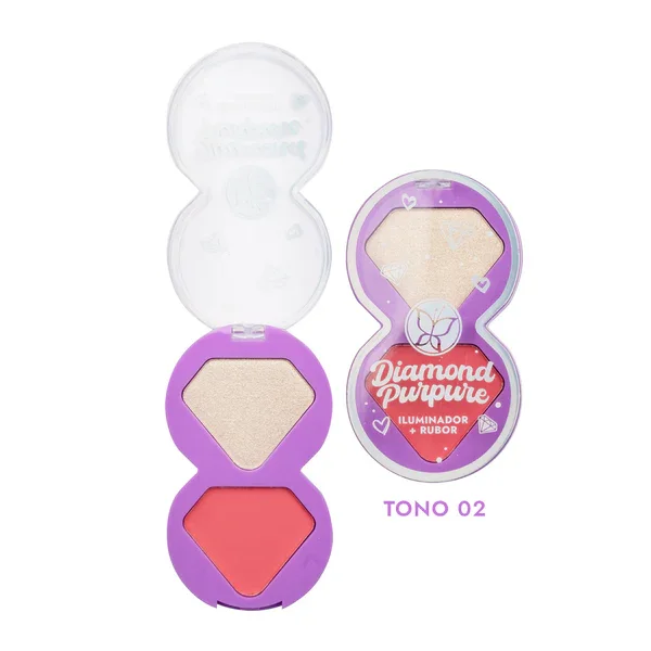 Iluminador + Rubor Diamond TONO 2