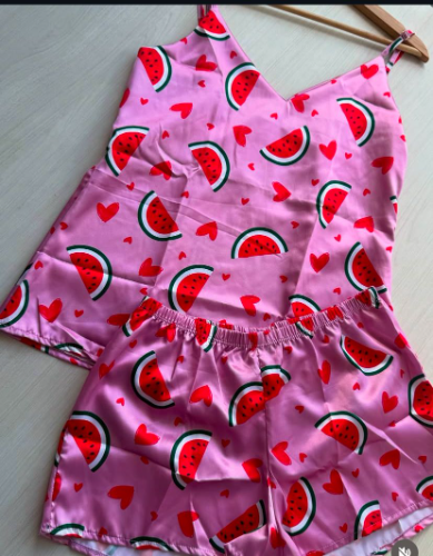 PIJAMA SATIN TALLA L