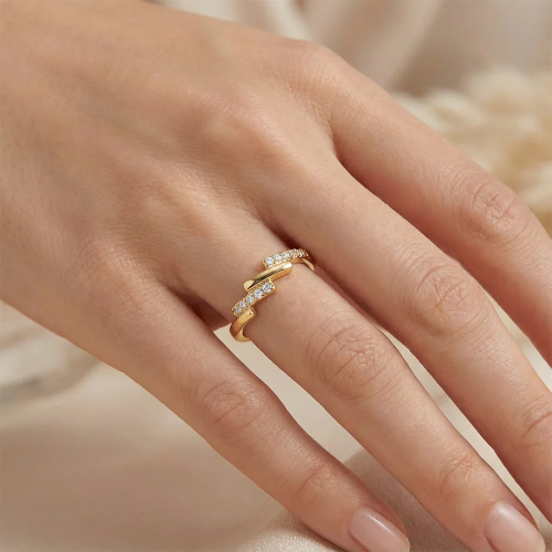 Anillo B #63 Rodinado