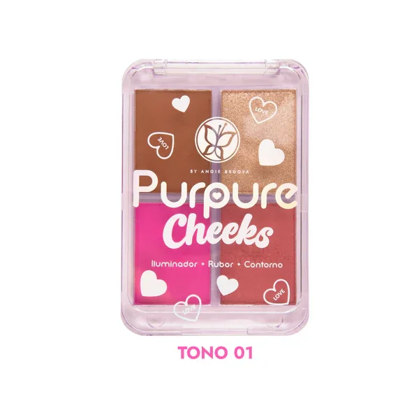 Paleta Purpure Cheeks TONO 1
