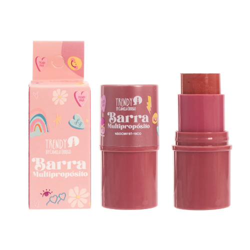BARRA MULTIPROPOSITO MEJILLAS Y LABIOS TRENDY