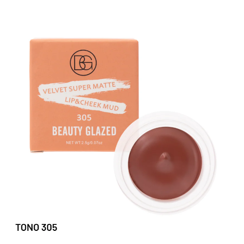 RUBOR Y LABIAL 305 VELVET BEAUTY GLAZED