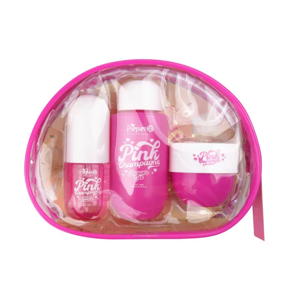 kit cartuchera pink champagne