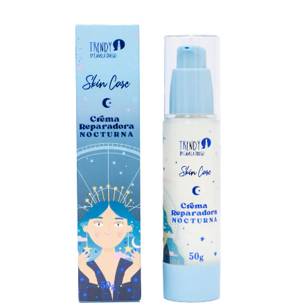 CREMA FACIAL REPARADORA NOCTURNA TRENDY 50ML