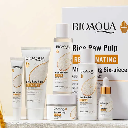 Kit Promo facial 7 productos Arroz bioaqua
