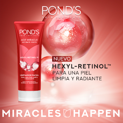 Espuma Facial de Limpieza Ponds Age Miracle 100G