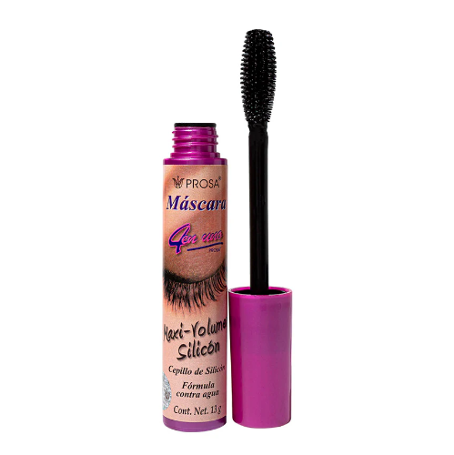 PESTAÑINA ROSADA MAXI VOLUMEN SILICON