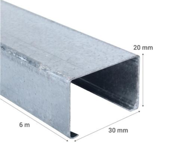 Montante Estructural  (C 2x3) 6 Metros