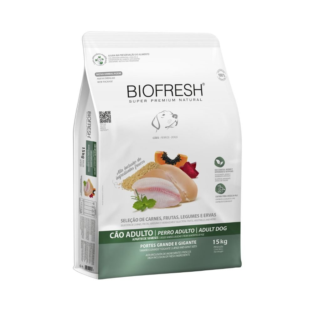 Biofresh adulto raza grandes 15kg