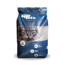 Arena aglomerante carbon activado 4Pets 8kg