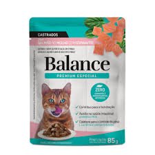 Balance gato castrado salmon 85g