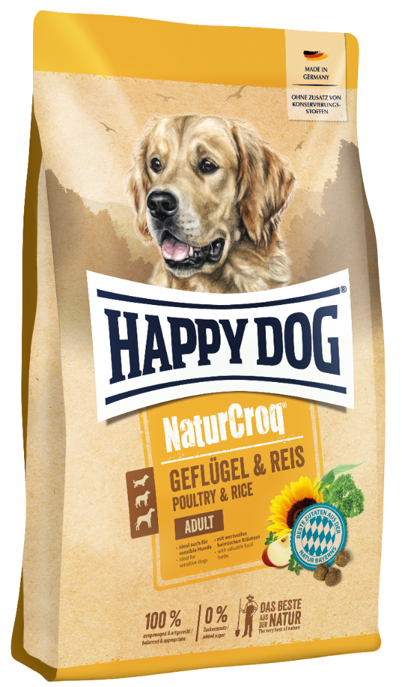 Happy dog NaturCroq Pollo y arroz 4kg