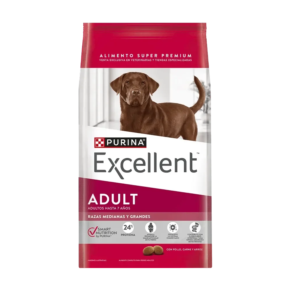 Excellent adulto raza mediana/grande 20+2kg