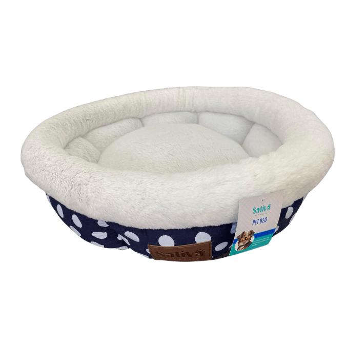Cama sativa diseño con lunares