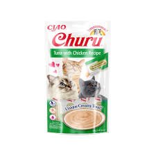 Churu atun y pollo 56g