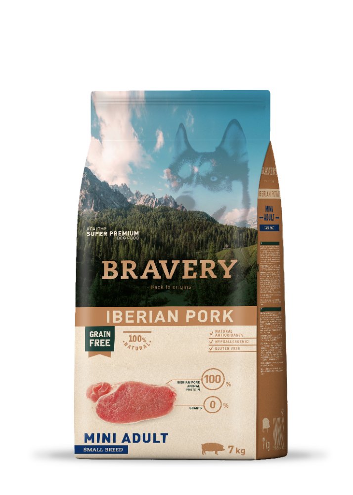 Bravery perro adulto raza pequeña cerdo 7kg