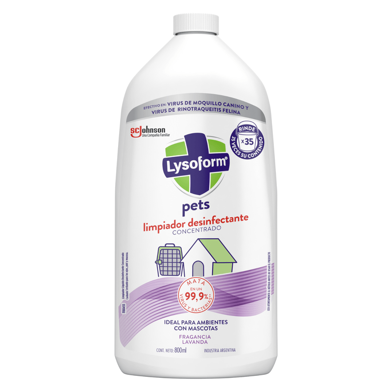 Lysoform pets piso 800ml