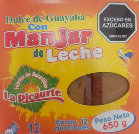 Bocadillo manjar
