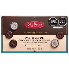pastilla de chocolate con leche 300 gr iberica