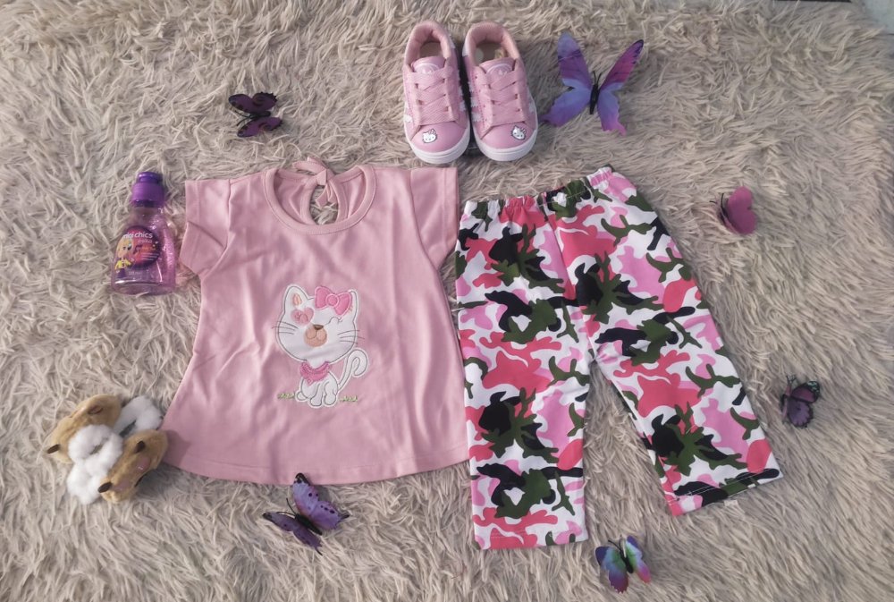 2. CONJUNTO NIÑA MILITAR
