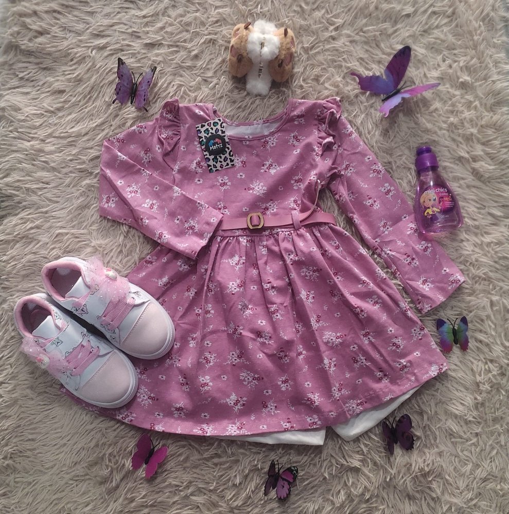 30. VESTIDO ROSA T 30 y32