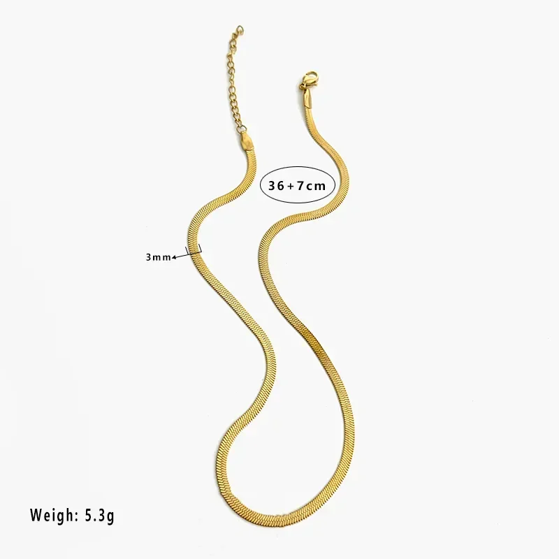 Collar Snake Color oro