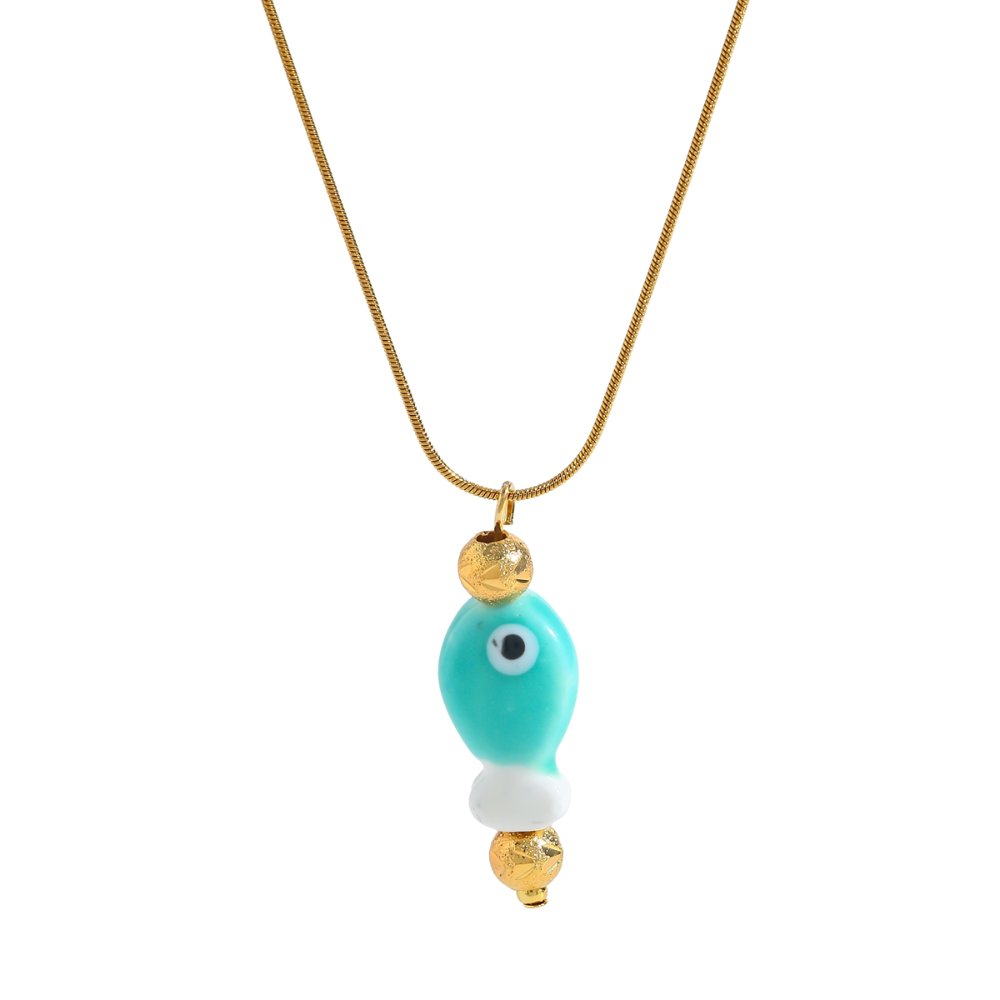 Collar Cardumen Glitz cian