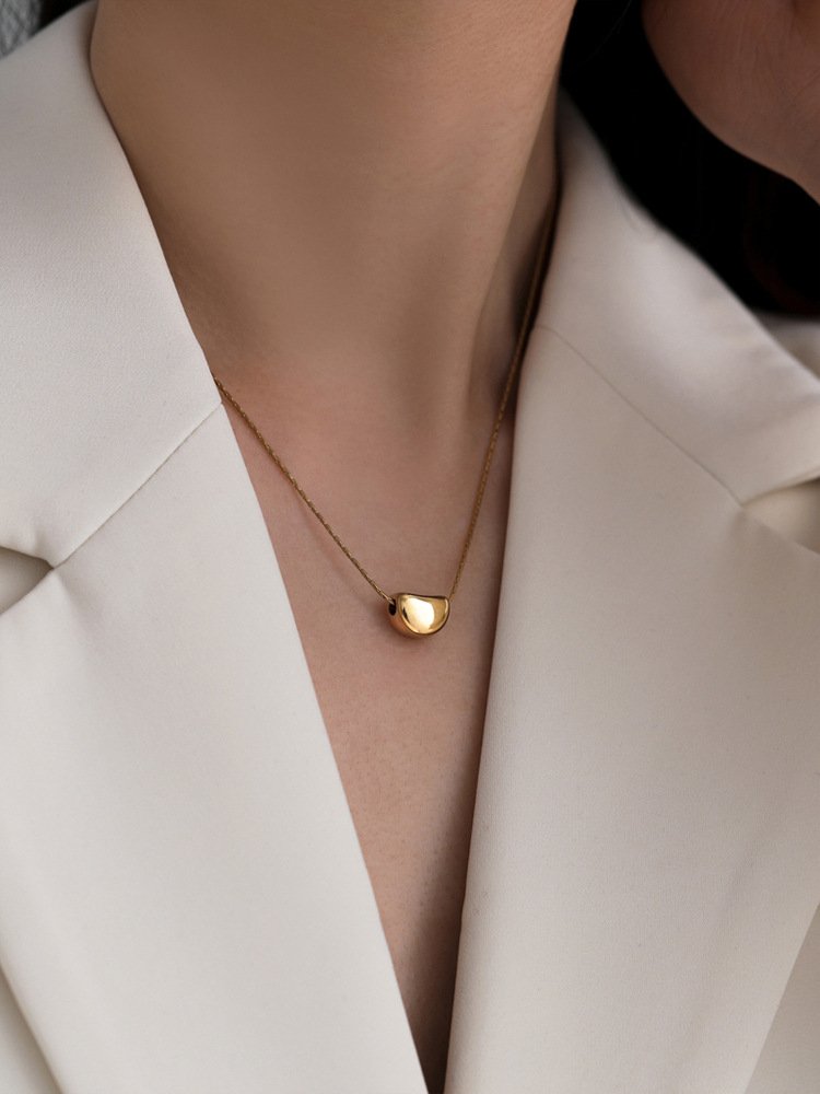 Collar Golden Bean (Grano de Café)