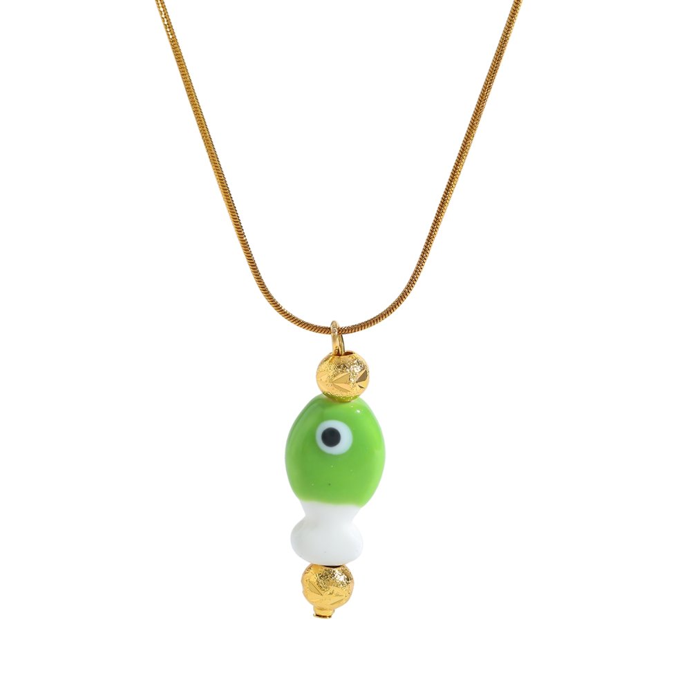 Collar Cardumen Glitz  verde