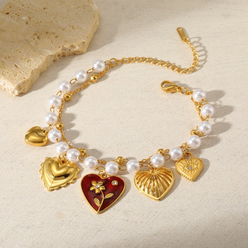 Pulsera Cute Star & Pearl 3