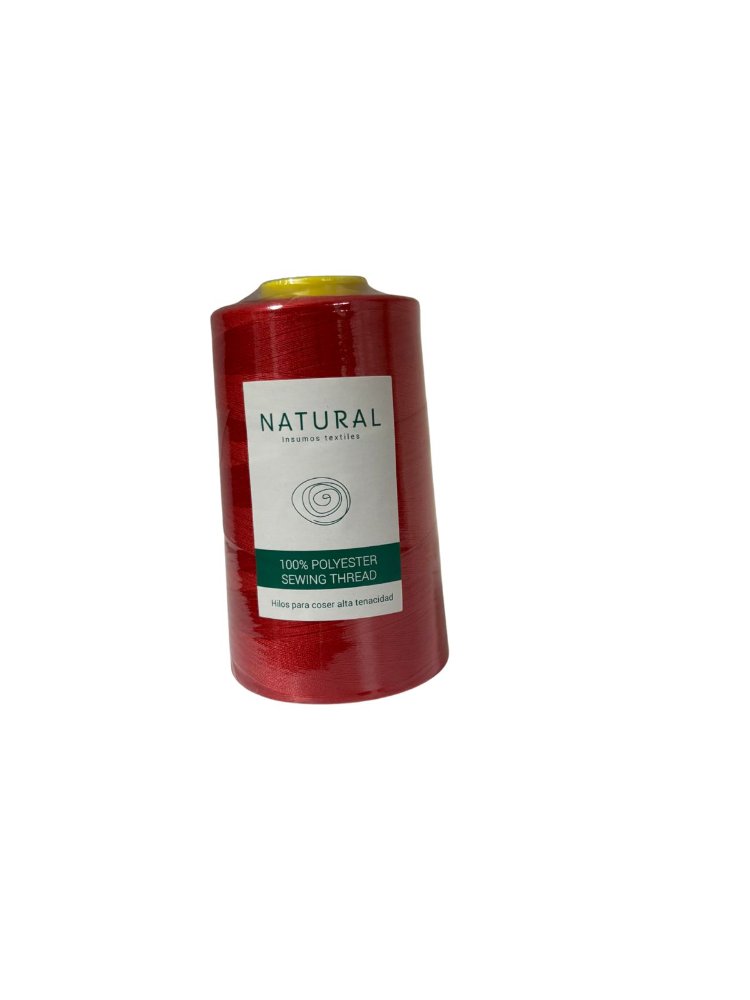 Hilo natural rojo 112 5000y
