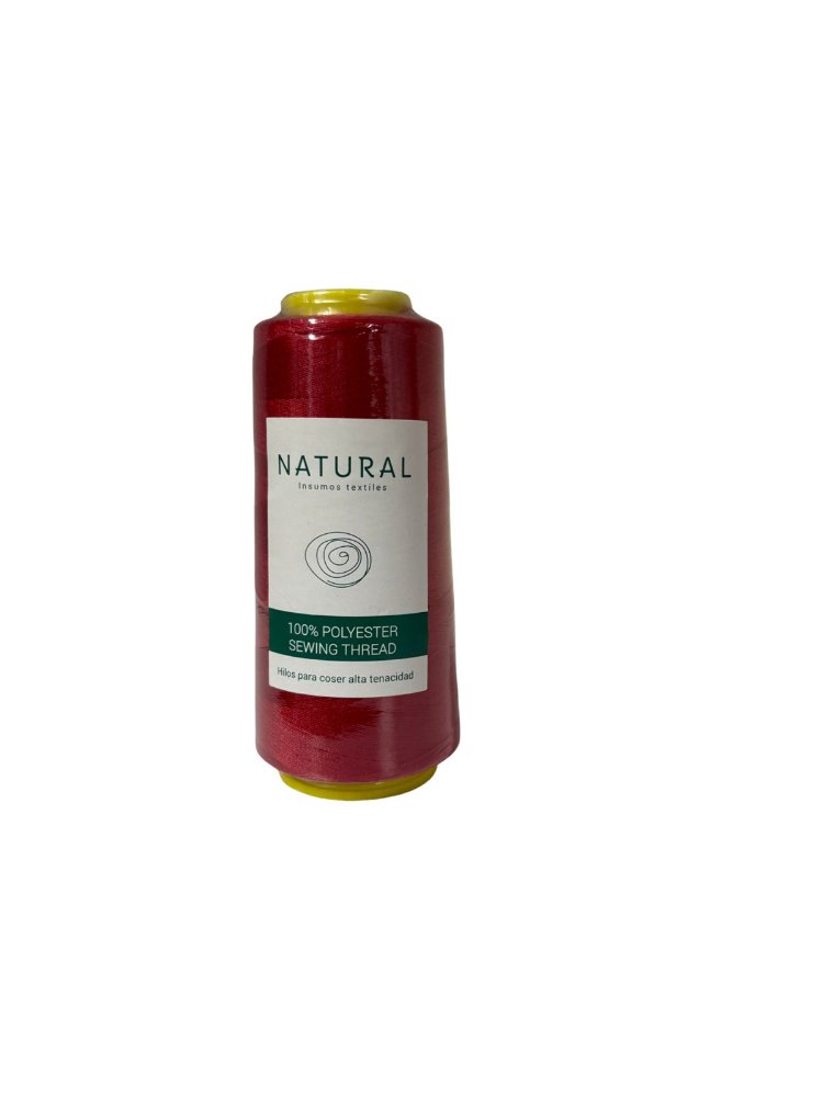 Hilo natural rojo 171 2000y