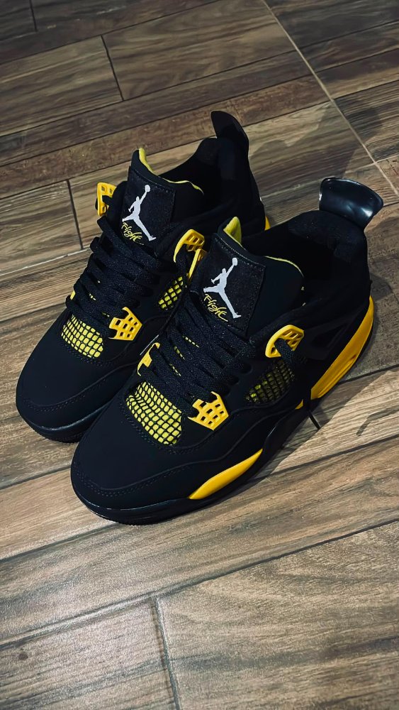 jordan 4 thunder yellow