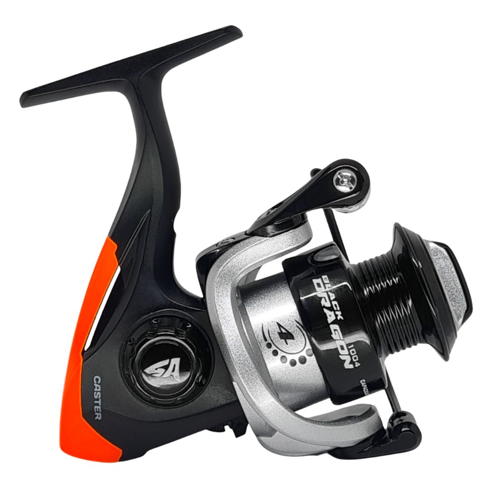 Reel Frontal Caster Black Dragon 1004
