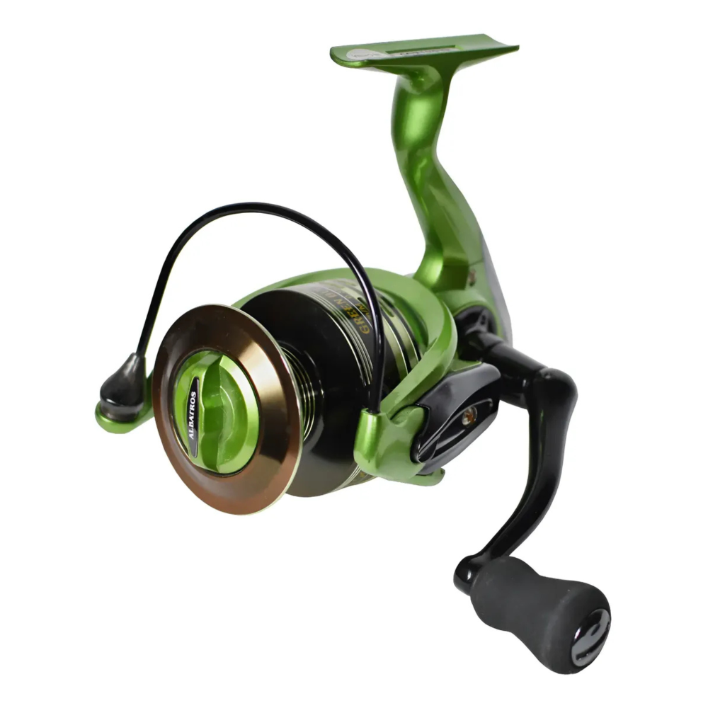 Reel Frontal Albatros Green Bull 3000
