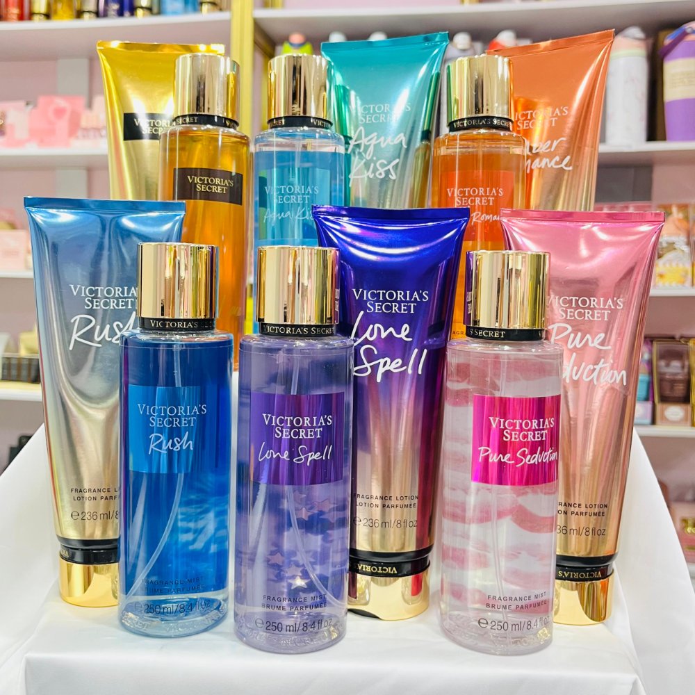 Combos Splash+Loción Victoria Secret