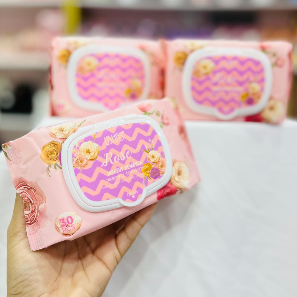 Toallitas Desmaquillantes Rose Ushas