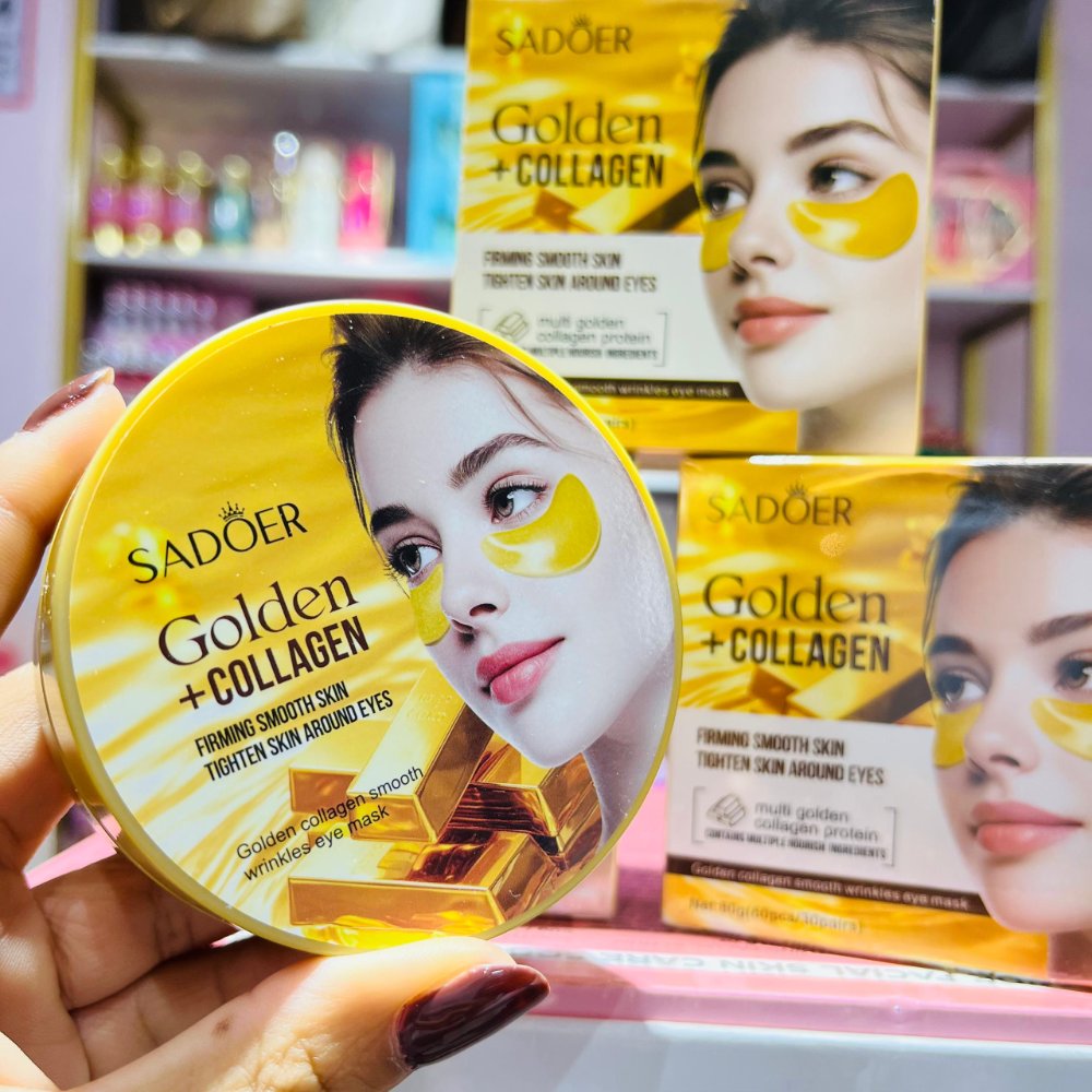 Tarrito Parches para Ojos SADOER Golden + Collagen