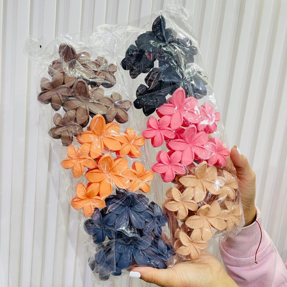 Pinzas Flores Matte tendencia