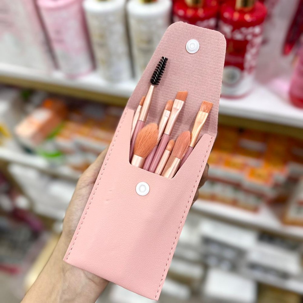 Brochas Con Estuche Click