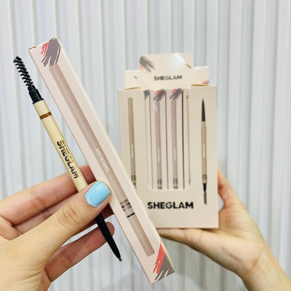 Lápiz de Cejas Retráctil + Cepillo Sheglam