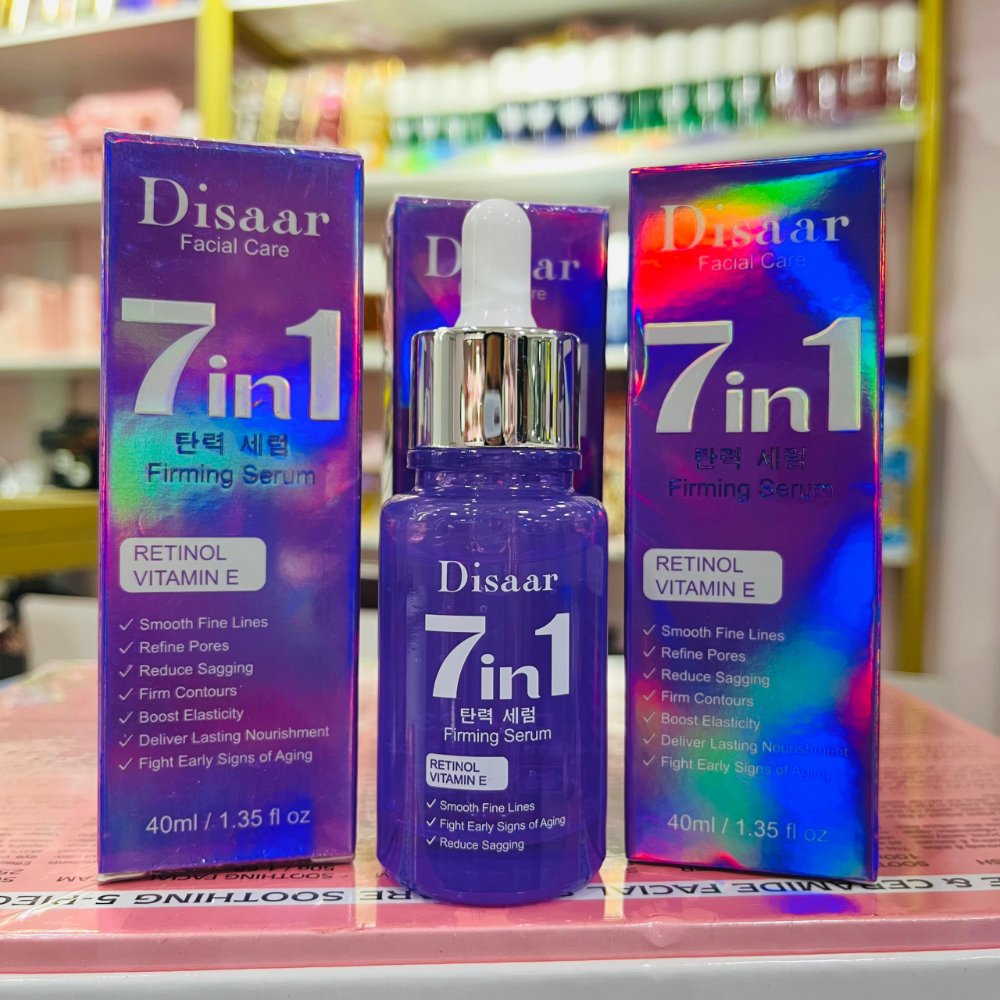 Sérum Facial Retinol & Vitamin E-Línea 7 in 1 Disaar