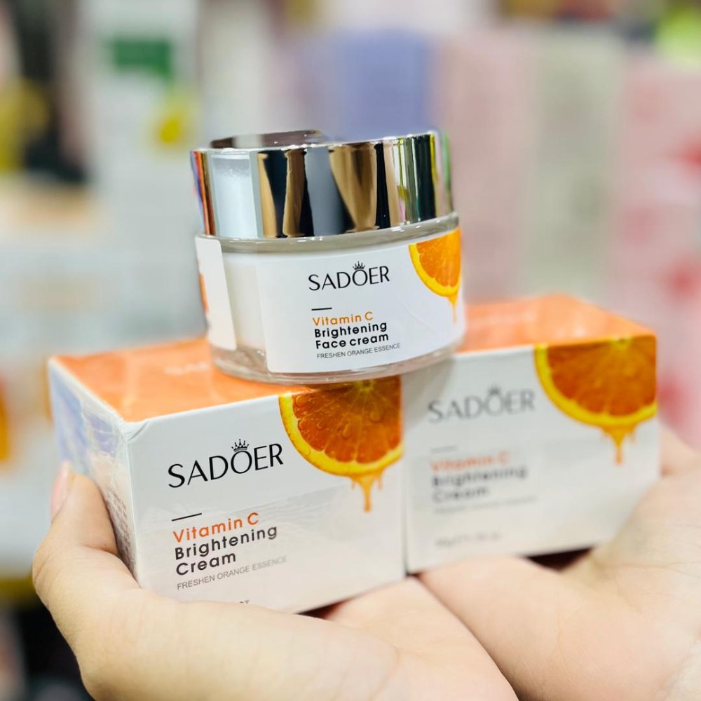 Crema Facial SADOER Vitamin C Brightening Cream (50 g)