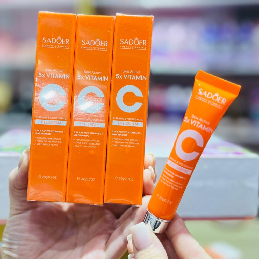 Crema para Contorno de Ojos Vitamina C Sadoer