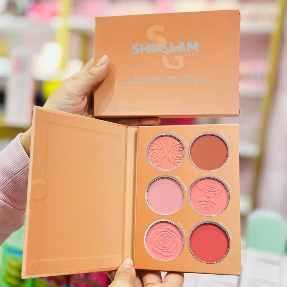 Paleta de Rubores Sheglam